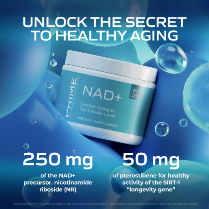 Prime Anti-Aging Nutraceuticals&reg; NAD+