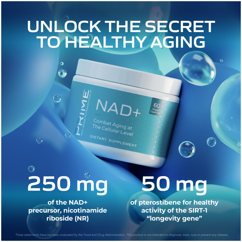 Prime Anti-Aging Nutraceuticals&reg; NAD+