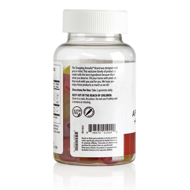 Shopping Annuity&reg; Brand Premium Apple Cider Vinegar + Ginger Gummies