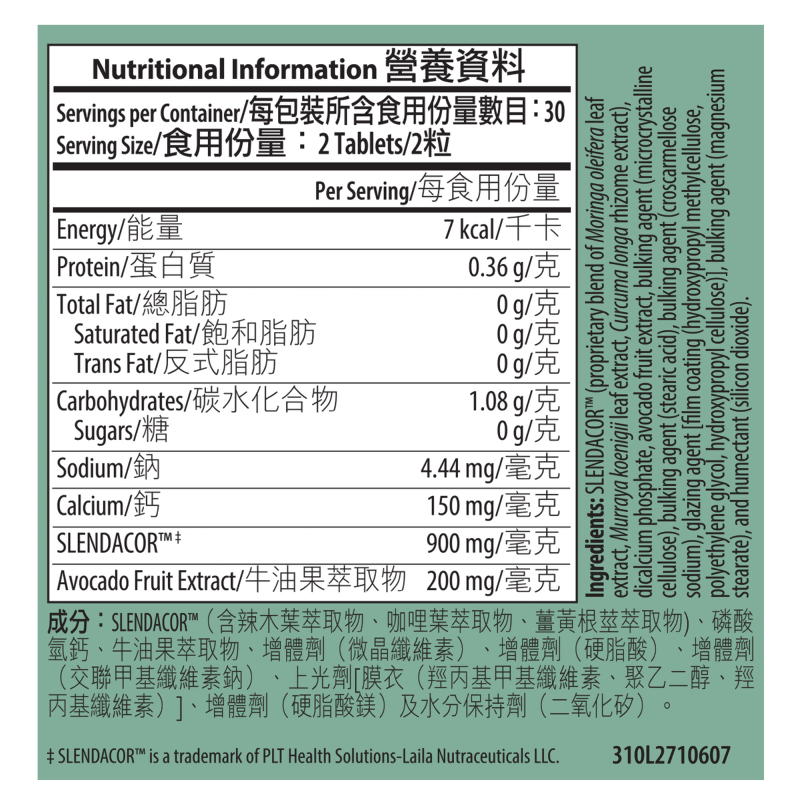 GoTrim&trade; 動力去脂配方