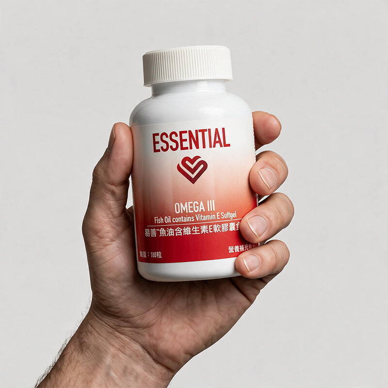 易善&trade;魚油含維生素E軟膠囊食品