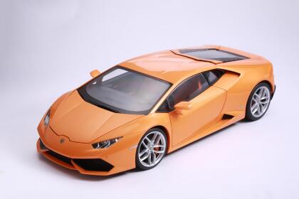 LAMBORGHINI HURACAN LP610-4 (FULL OPENINGS) - 74603 - ARANCIO BOREALIS/ORANGE PEARL 