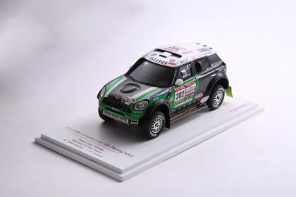 2013 MINI COOPER COUNTRYMAN AII4 n302 - DAKAR RALLY WINNER MONSTER (X-RAID TEAM) – TSM144345 – GREEN/BLACK 