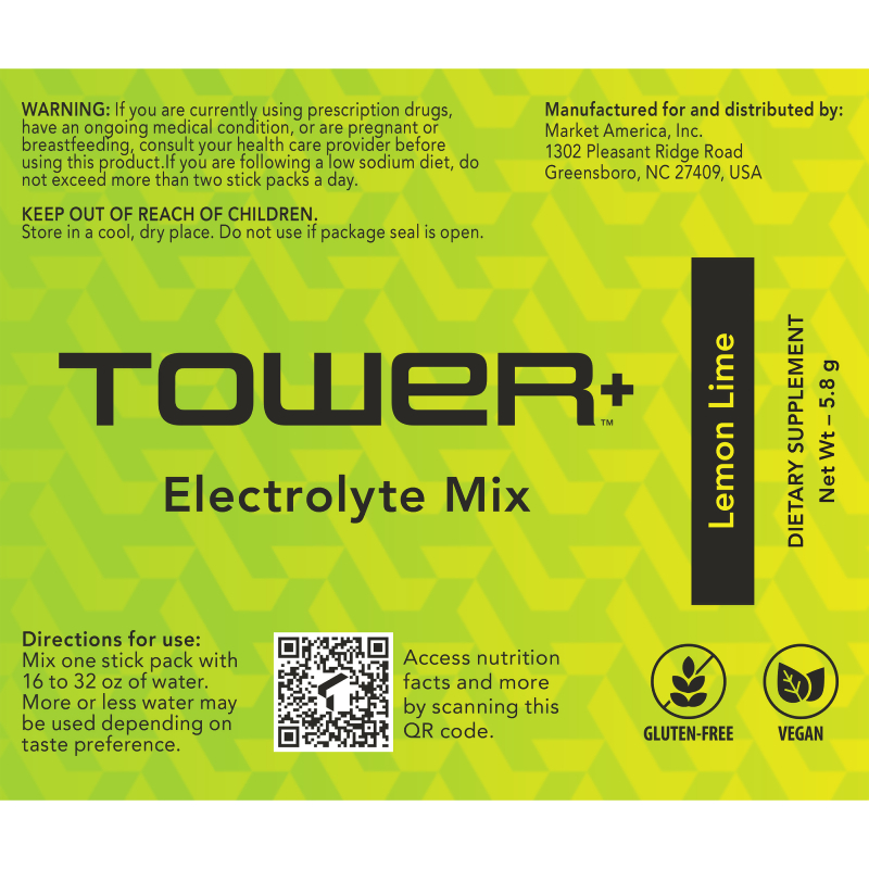 Tower+&trade;电解质粉