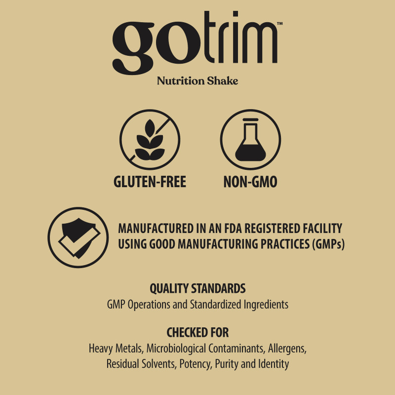 GoTrim&trade; 高纤蛋白营养奶昔 （即享雪克）