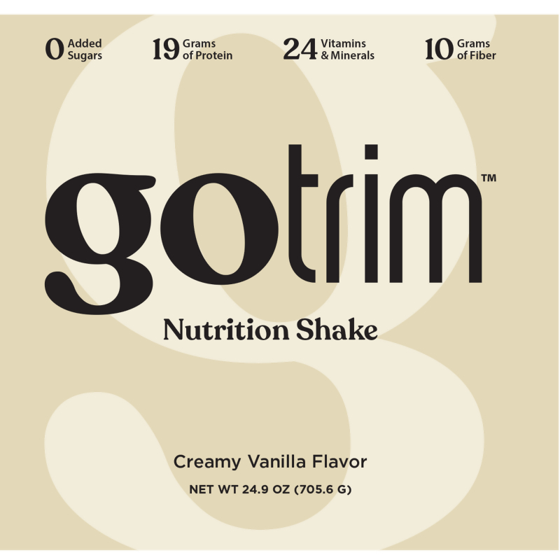 GoTrim&trade; 高纤蛋白营养奶昔 （即享雪克）