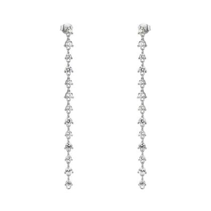 BISOUS - Prong Set Loop Earrings