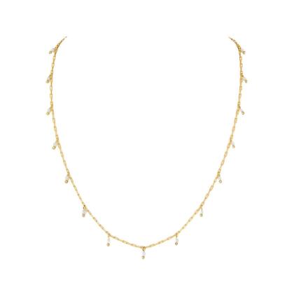 ELLIS - Micro Pearl Link Chain