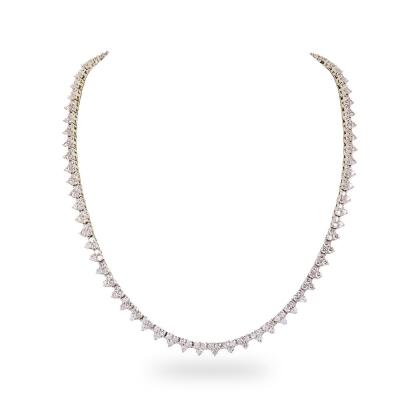 CHARLOTTE – Cluster Tennis Necklace
