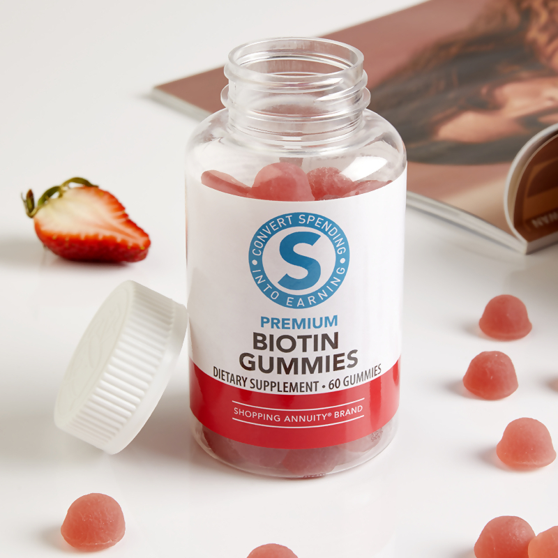 Shopping Annuity&reg; Brand Premium Biotin Gummies