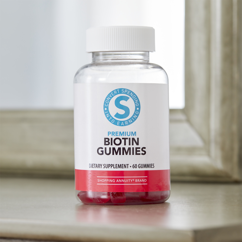 Shopping Annuity&reg; Brand Premium Biotin Gummies