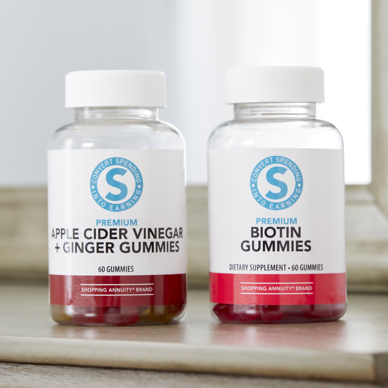 Shopping Annuity&reg; Brand Premium Biotin Gummies