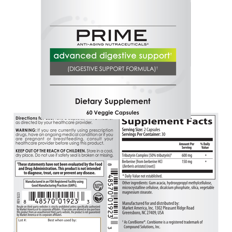 Prime&trade; Advanced Digestive Support