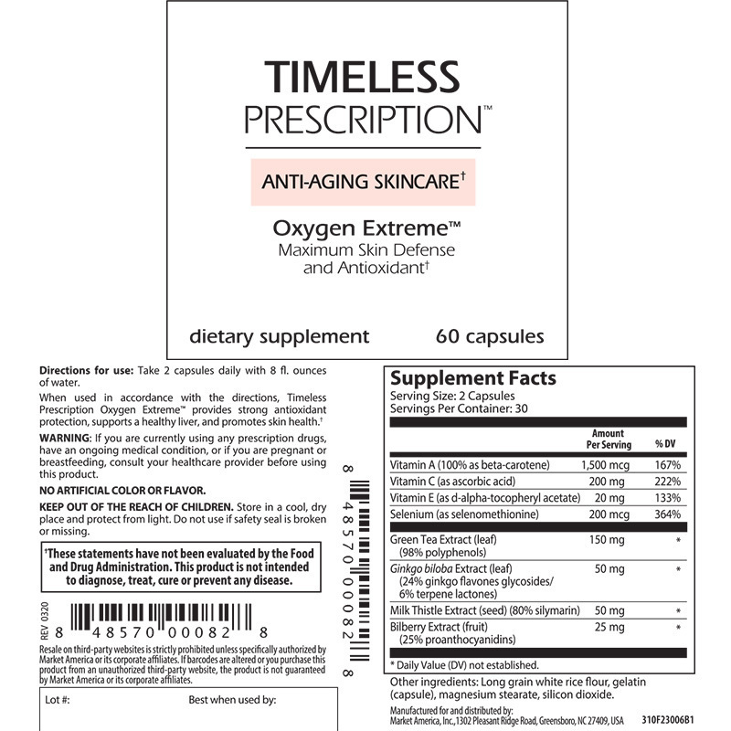 Timeless Prescription&trade; Oxygen Extreme