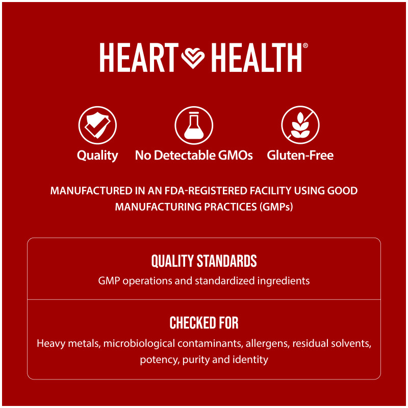 Heart Health&trade; Advanced Co-Q10 (Cardiovascular & Immune Support Formula)