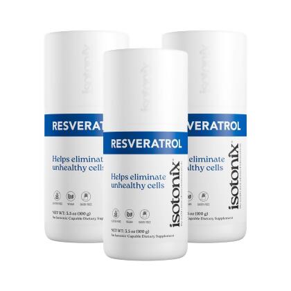 Isotonix® Resveratrol - 3 Bottles/30 Servings Each