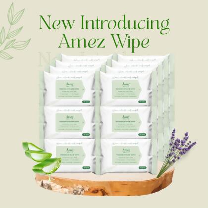 24 Packs Amez Wipe