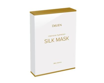 DeLIEN Intensive Hydration SILK Facial MASK 28ml Essence (5 Pcs Per Box) 