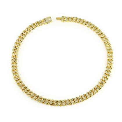 SELENA &ndash; Pave Cuban Link Chain alternate image