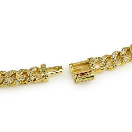 SELENA &ndash; Pave Cuban Link Chain alternate image
