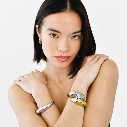 JADA &ndash; Statement Wrist Cuff (Set of Two) alternate image