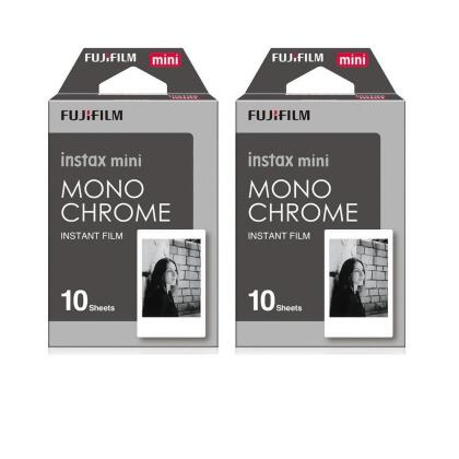 FUJIFILM instax mini 卡通拍立得底片 2入組 黑白版 
