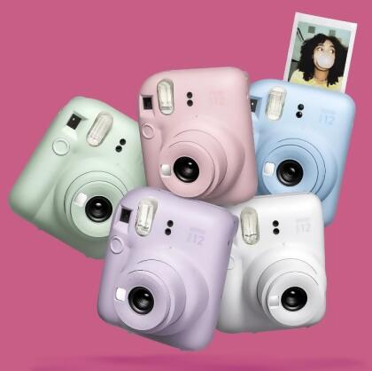 【FUJIFILM 富士】instax mini12 拍立得 (公司貨)/ 薄荷綠 