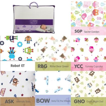  Clevamama Junior Pillow With Babylove PillowCase 3Y+ 60cm x 40cm x 7cm 