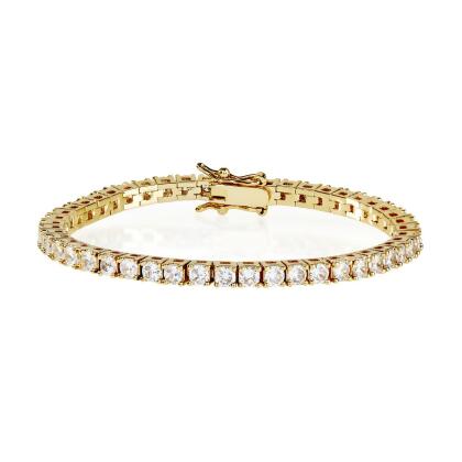 CANDICE - Simulated Diamond Tennis Bracelet 