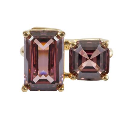 EVELYN – Dual Stone Chromatic Ring 