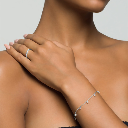 DESI - Pierced Round Cut Bracelet alternate image