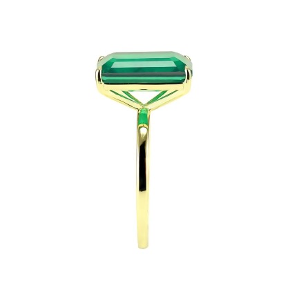 SAGE &ndash; Emerald Cut Ring alternate image