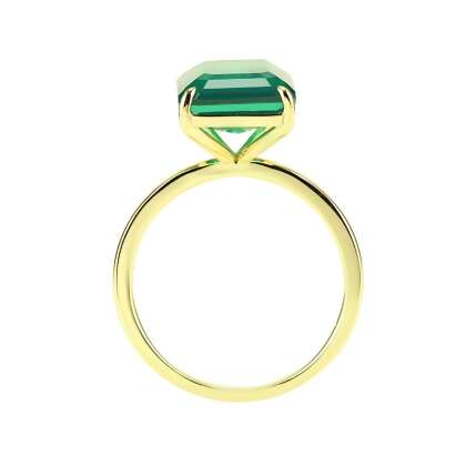 SAGE &ndash; Emerald Cut Ring alternate image
