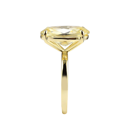 SIMONE &ndash; Yellow Diamond Simulant Ring alternate image