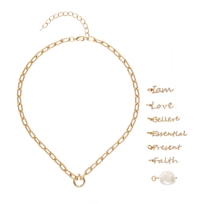 HOPE &ndash; Inspiration Charm Necklace alternate image