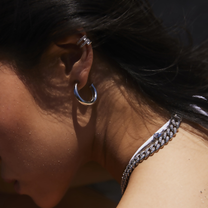 FOX &ndash; Modern Cage Ear Cuff alternate image