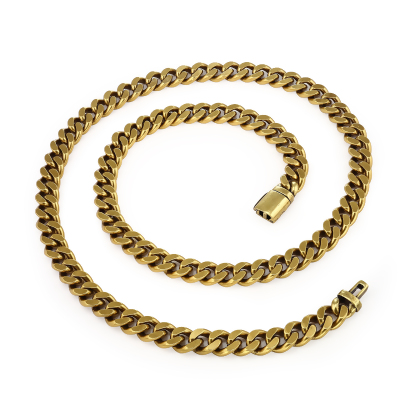 DALLAS &ndash; Antique Gold Cuban Link Chain alternate image