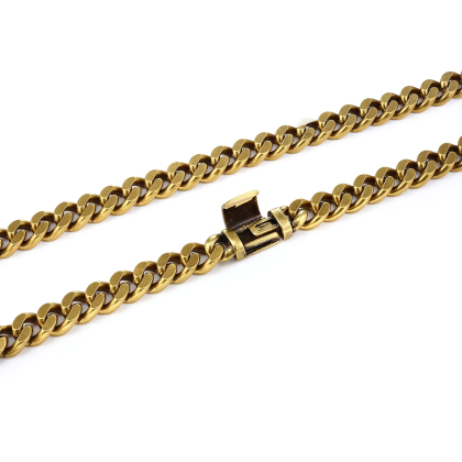 DALLAS &ndash; Antique Gold Cuban Link Chain alternate image