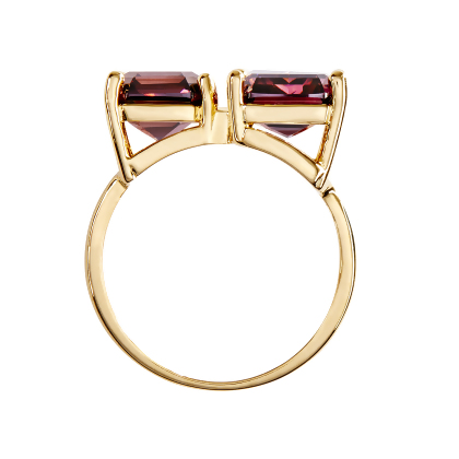 EVELYN &ndash; Dual Stone Chromatic Ring alternate image