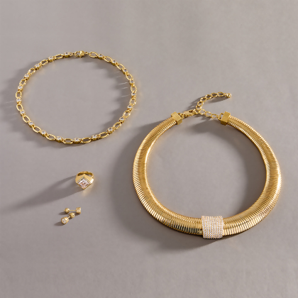 CLEO &ndash; Statement Graduating Necklace alternate image