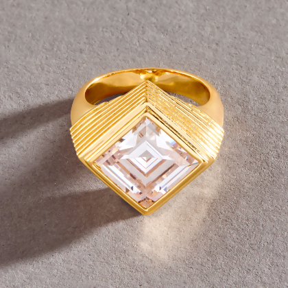 JULIOUS &ndash; Statement Square Ring alternate image