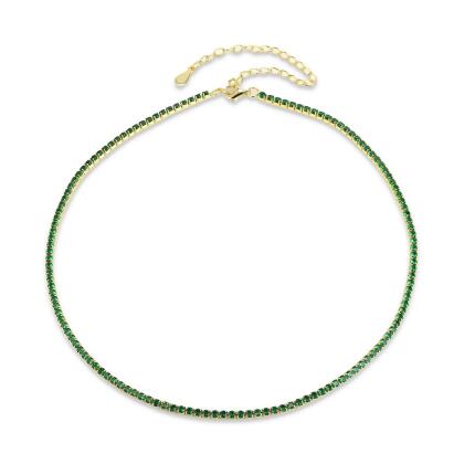SIERRA - Round Cut Tennis Choker 