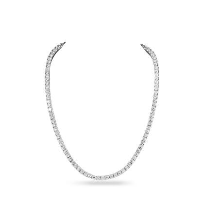 GABRIELLA - Simulated Diamond Tennis Necklace 