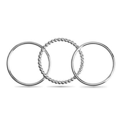 WINNIE - Sleek Ring Trio alternate image