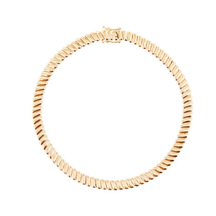 MARILYN &ndash; Ribbed Necklace alternate image