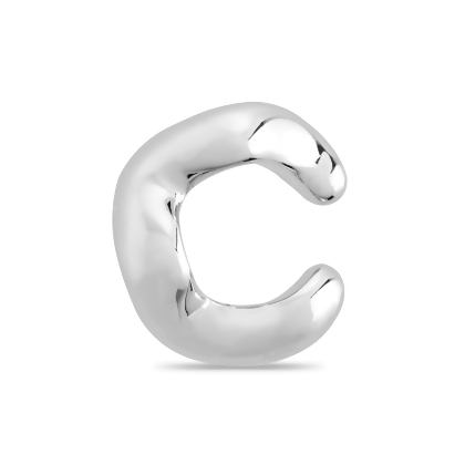 PIPER &ndash; Wavy Ear Cuff alternate image