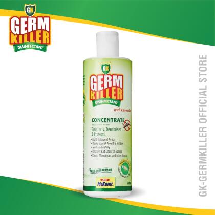 GK Concentrate™ 500ML Water Based Disinfectant Active Ingredient: Benzalkonium Chloride 
