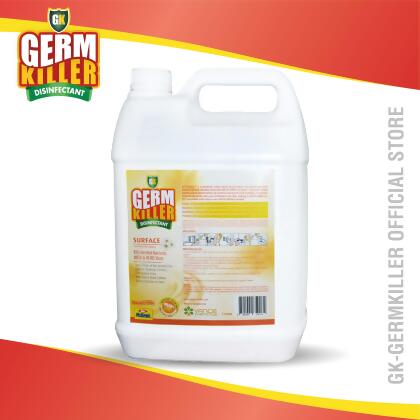 GK Surface™ 5L Water Based Disinfectant Active Ingredient: Benzalkonium Chloride 