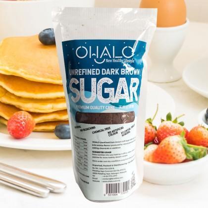 OHALO UNREFINED DARK BROWN SUGAR (400G) 
