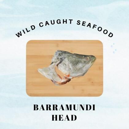 Wild Caught Sabah Barramundi Head 
